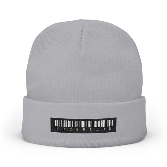 Embroidered Knit Beanie