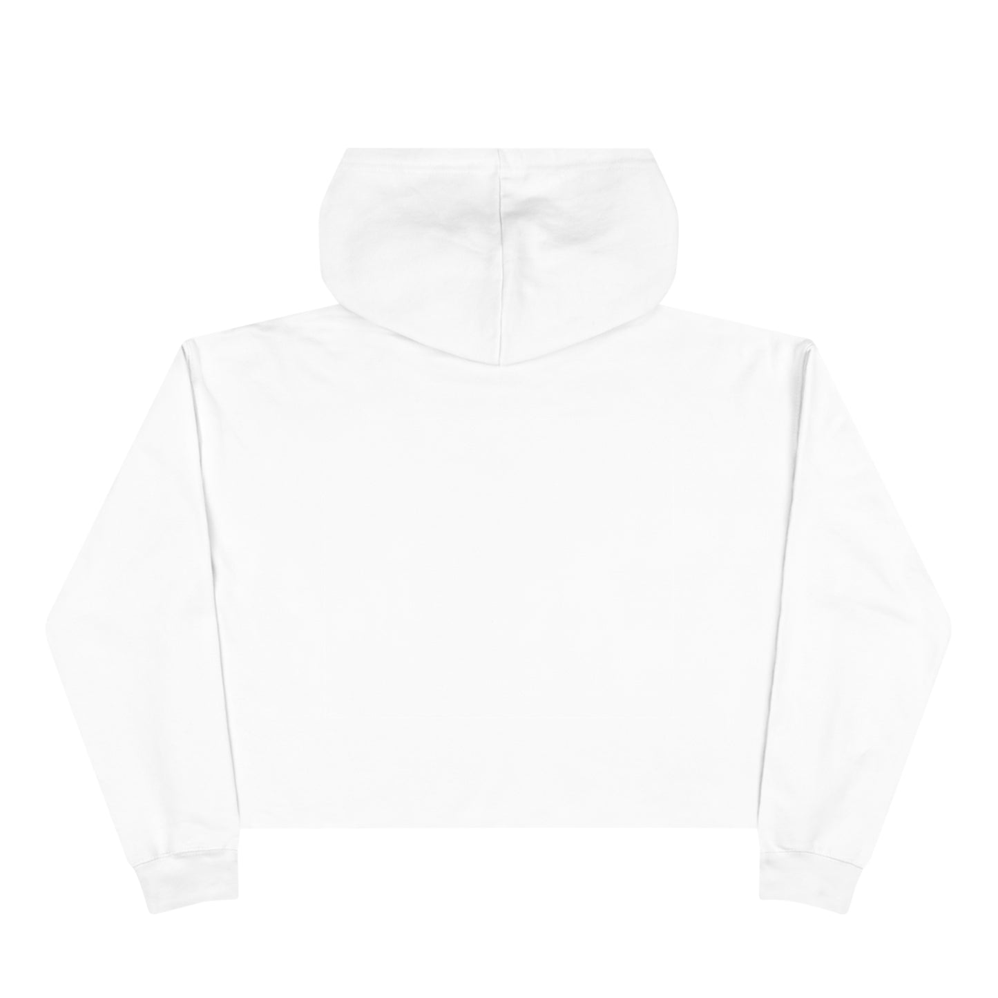 Crop White Exception Hoodie
