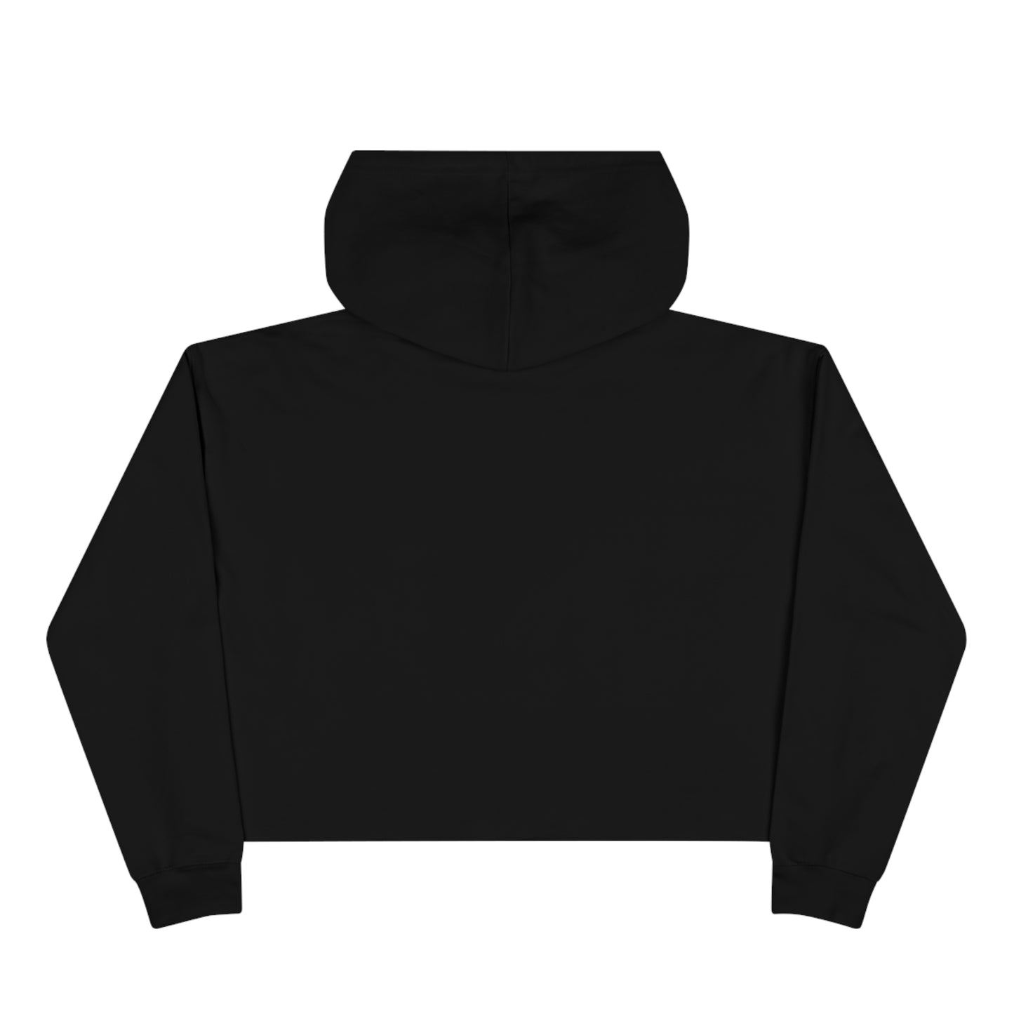 Crop White Exception Hoodie