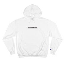 Load image into Gallery viewer, Champion Hoodie White Exception Barcode