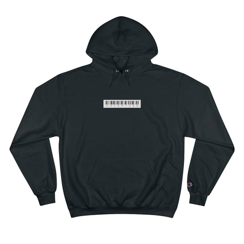 Champion Hoodie White Exception Barcode